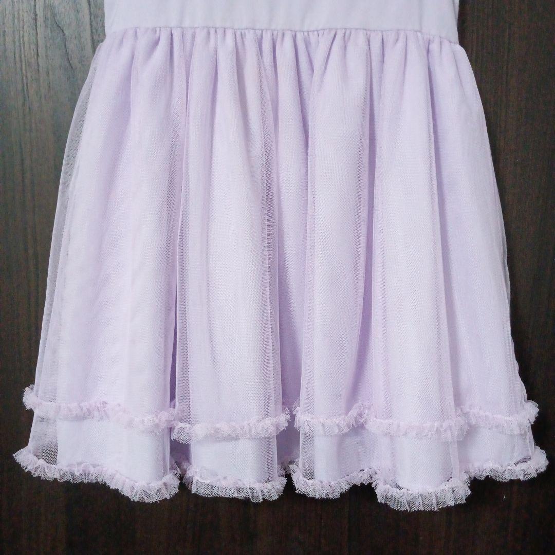 a.v.v 入学式 フォーマル 女の子 120 パープル 紫 ラベンダー