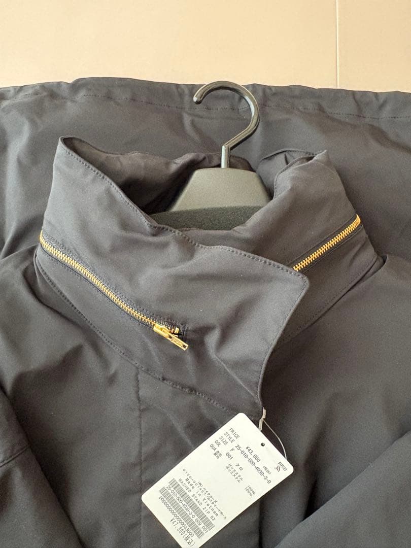 Deuxieme Class WASHED STAND ZIPブルゾン