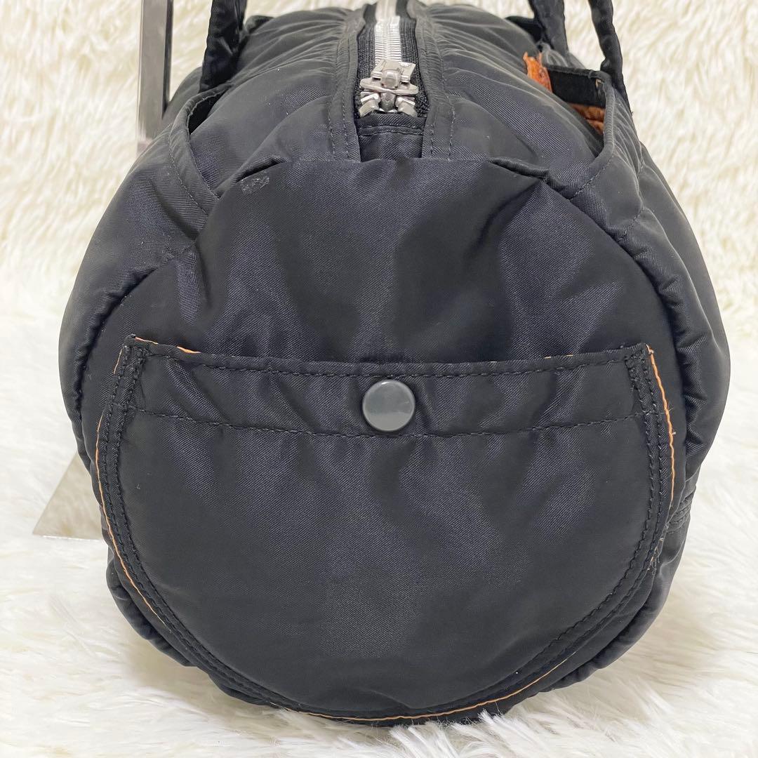 【美品】PORTER ポーター タンカー ボストンバッグ ドラムバッグ