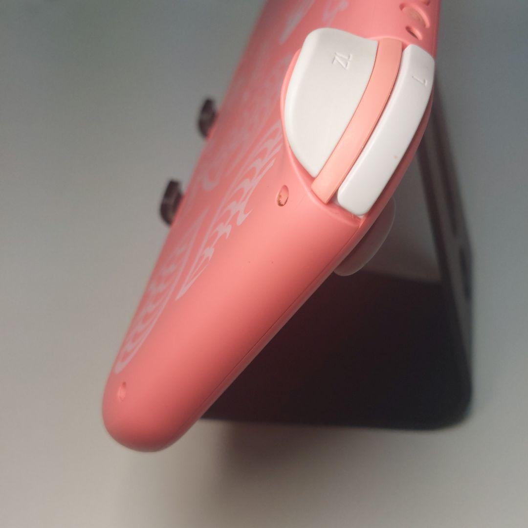 【動作品】スイッチライト本体 あつ森 しずえカラー 充電器 SDカード付き