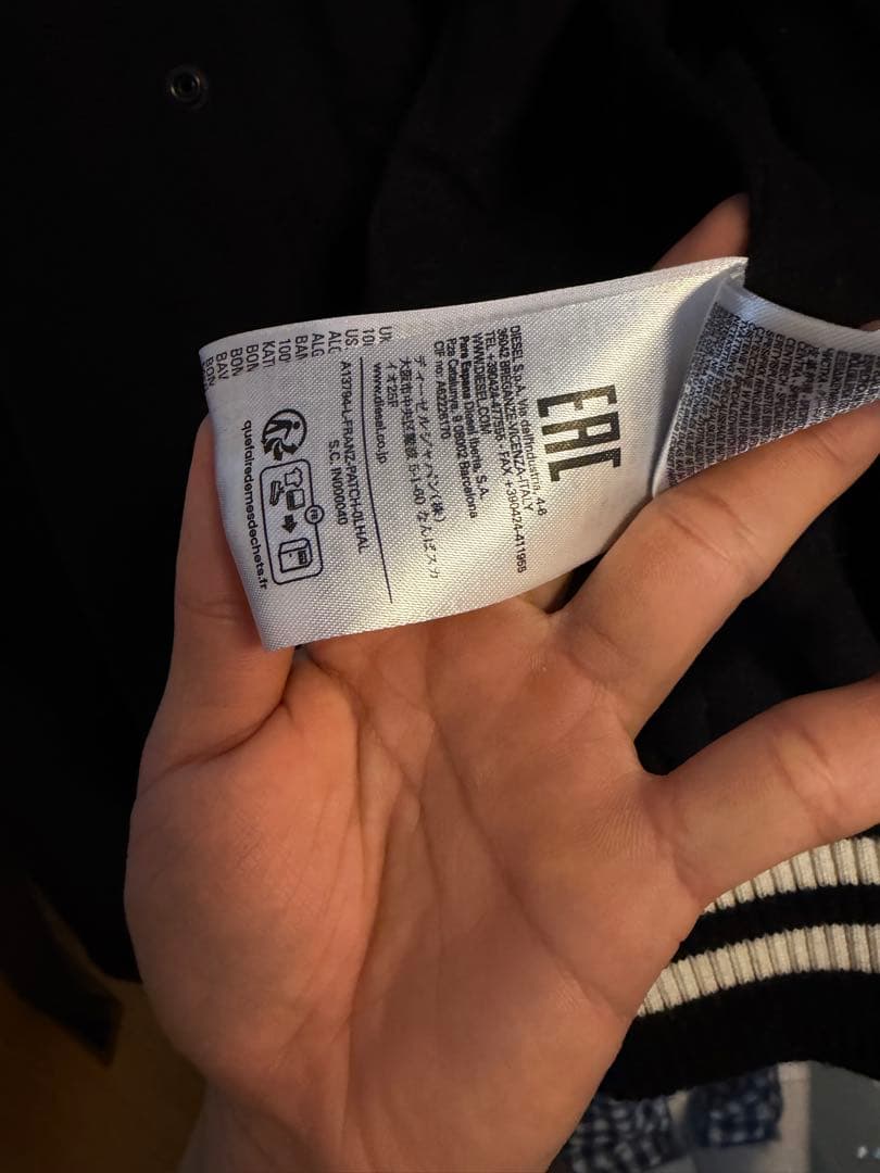 [Diesel] メンズ ジャケット L-FRANZ-PATCH A13794