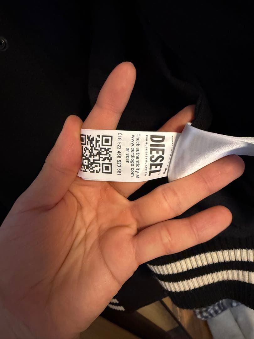 [Diesel] メンズ ジャケット L-FRANZ-PATCH A13794