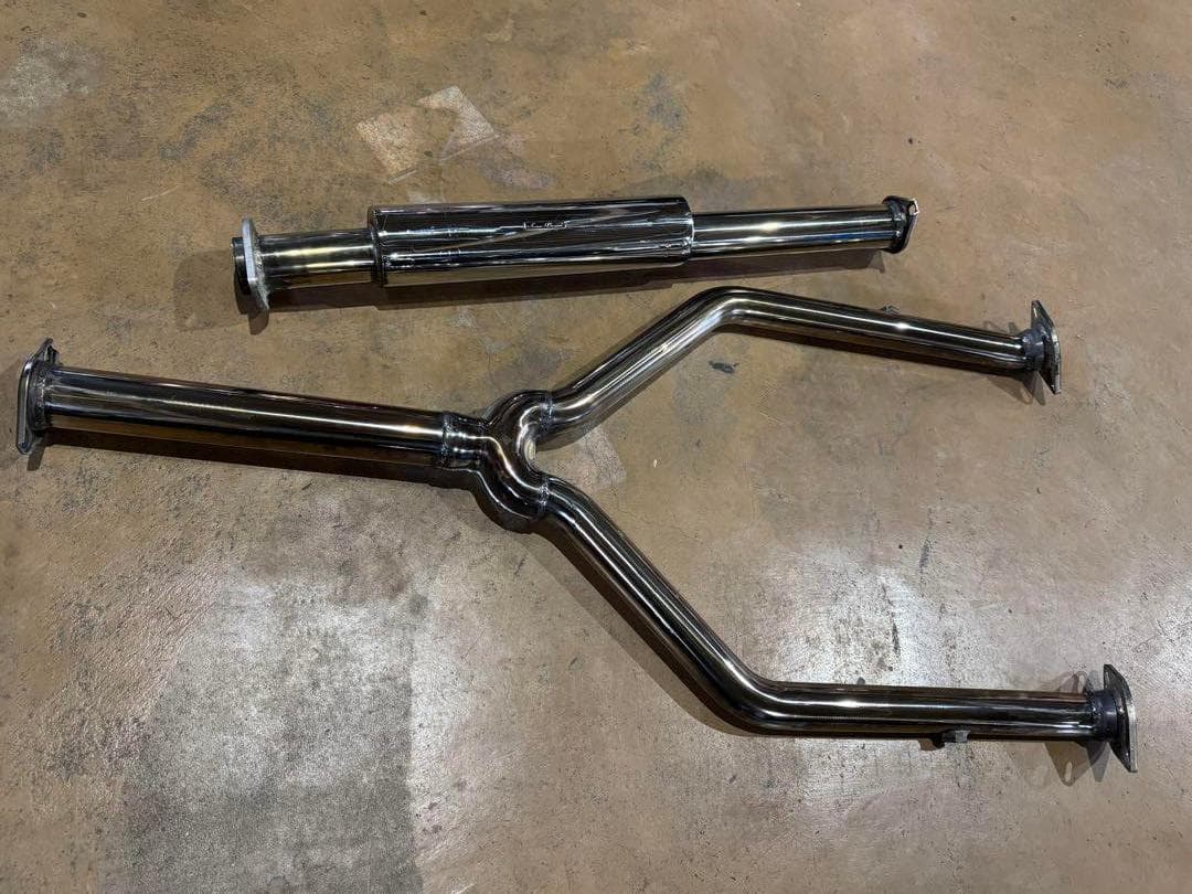 センスブランド クラウン マフラー フロント～中間