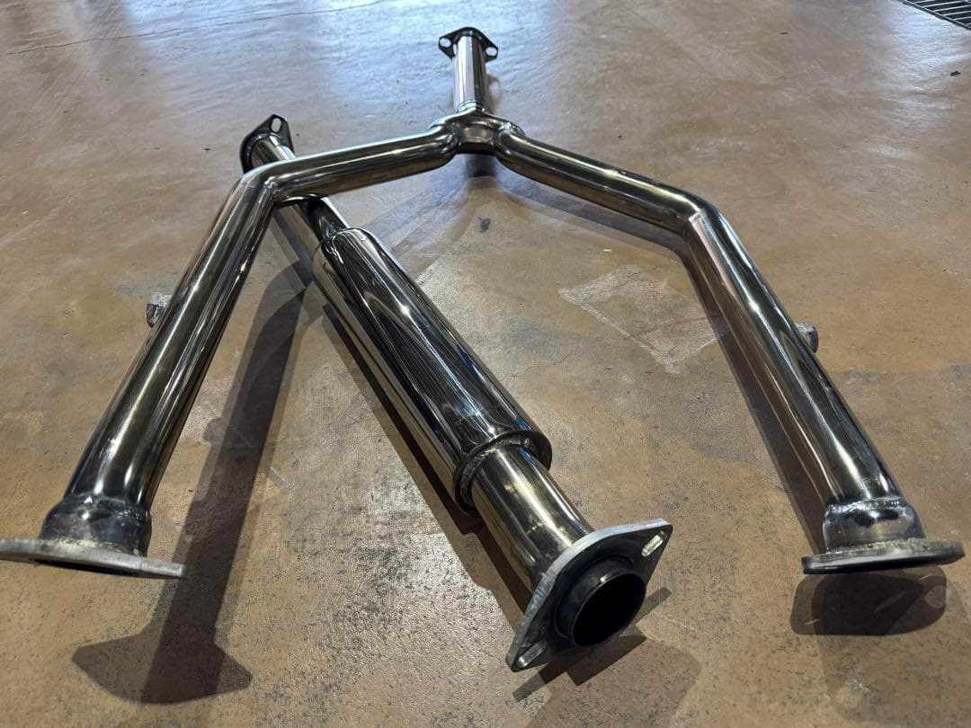 センスブランド クラウン マフラー フロント～中間