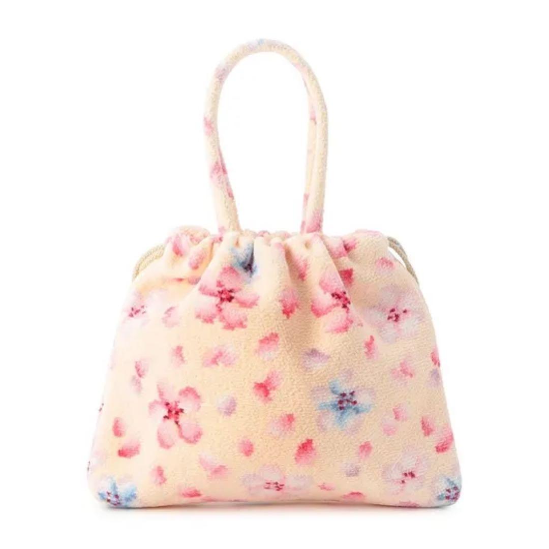 【新品未使用】FELLER 花柄 サクラブルーム　ハンドバック