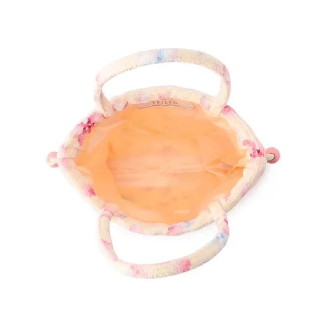 【新品未使用】FELLER 花柄 サクラブルーム　ハンドバック