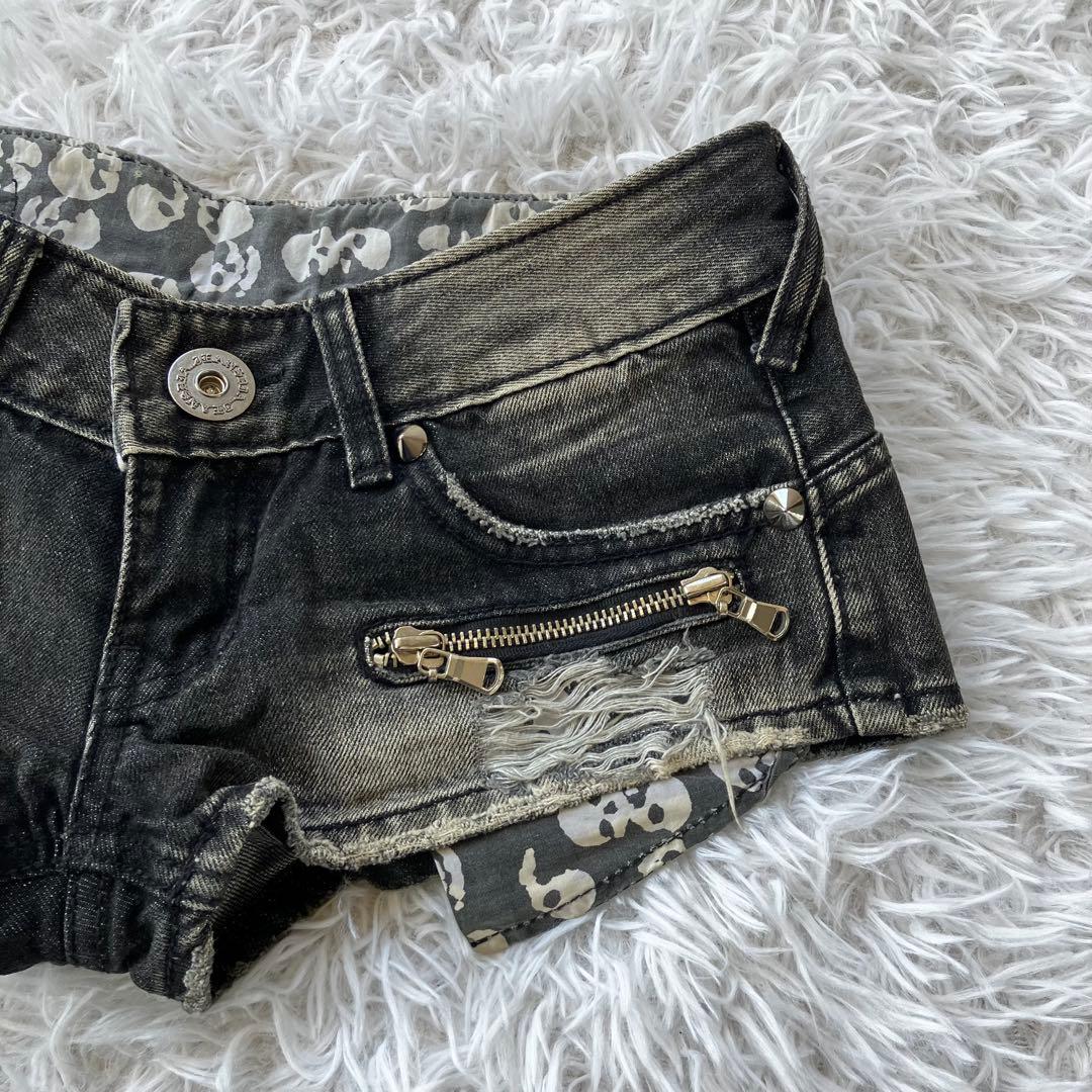 美品 d.i.a ダイヤ ショートパンツ デニム ギャル ショーパンY2K 07