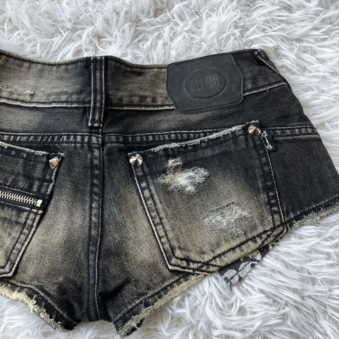 美品 d.i.a ダイヤ ショートパンツ デニム ギャル ショーパンY2K 07