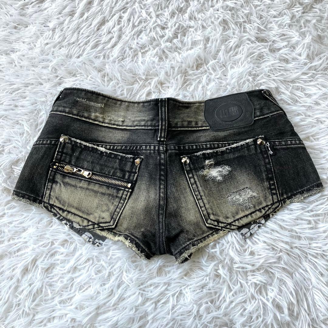 美品 d.i.a ダイヤ ショートパンツ デニム ギャル ショーパンY2K 07