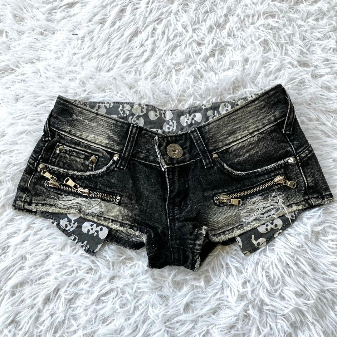 美品 d.i.a ダイヤ ショートパンツ デニム ギャル ショーパンY2K 07