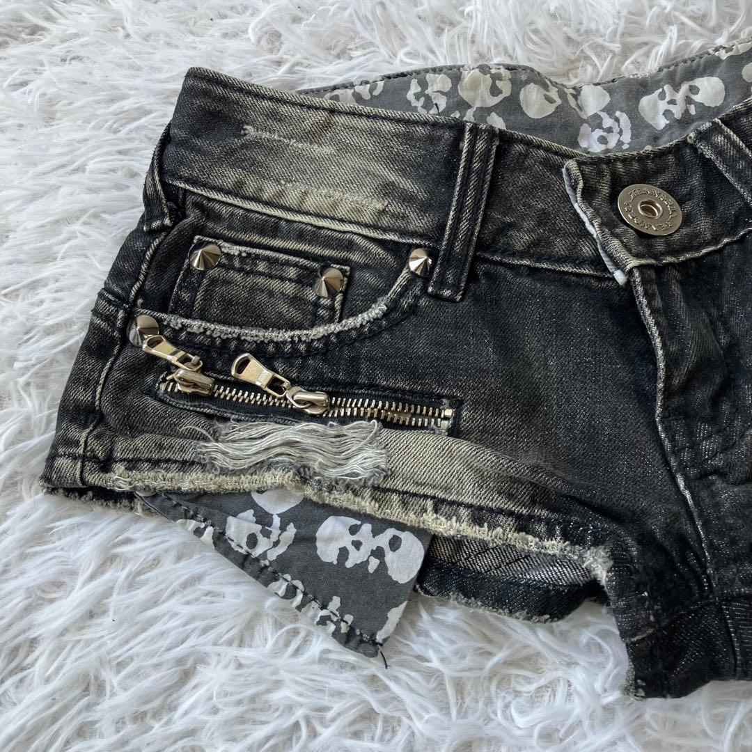 美品 d.i.a ダイヤ ショートパンツ デニム ギャル ショーパンY2K 07