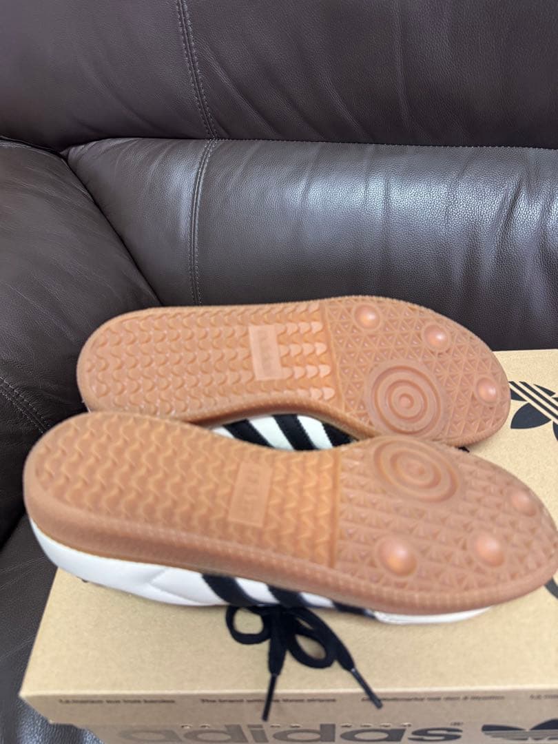 adidas サンバクリーム/ブラック　ブラック紐 超美品　23.5cm