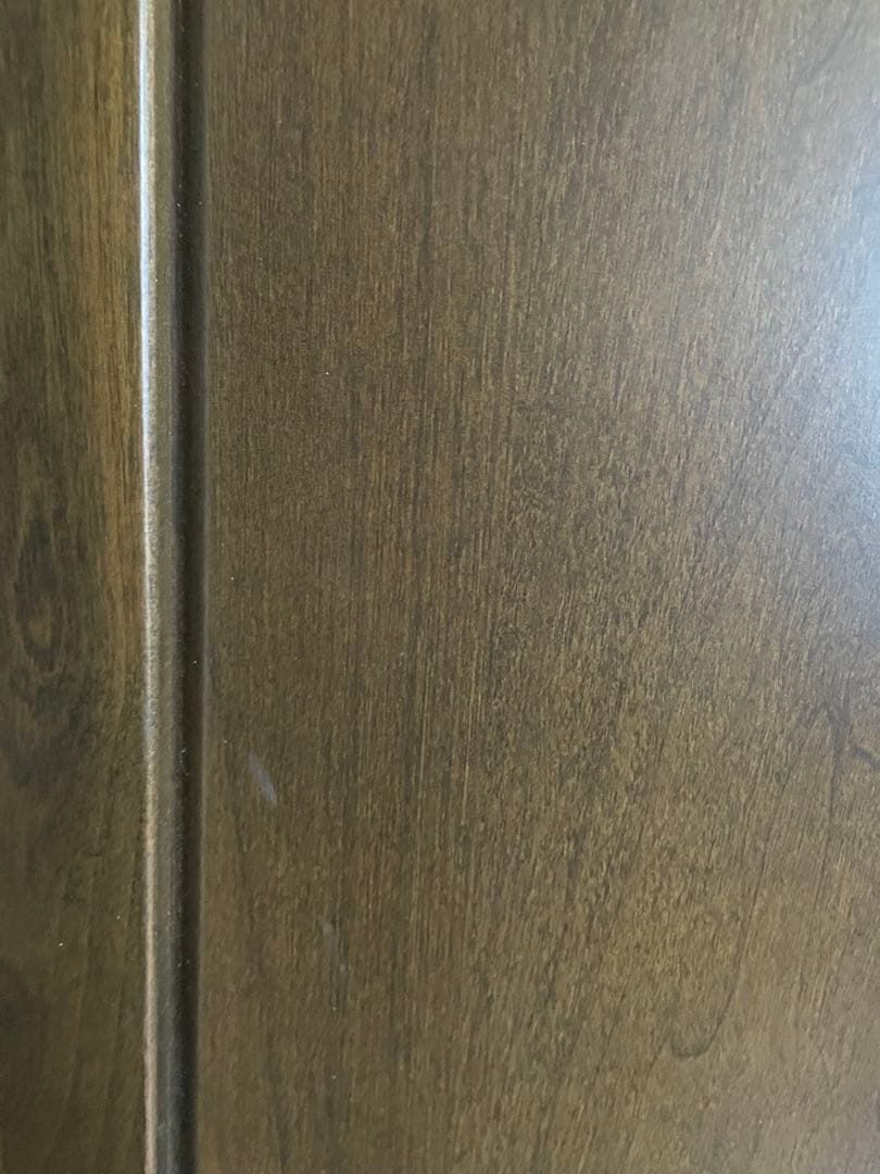 送料無料　ミラー付き木製　ワードローブ/洋服ダンス/クローゼット