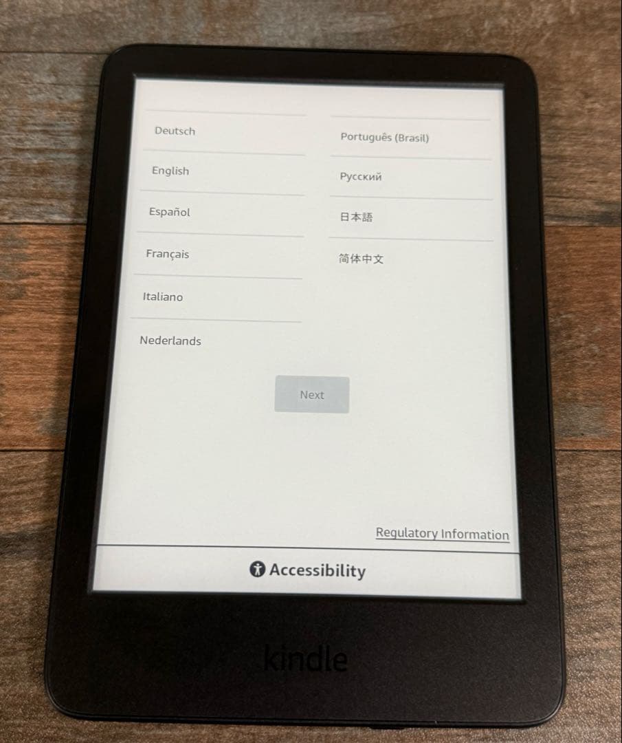 【3/28迄出品】New Kindle 6インチ　16GBストレージ