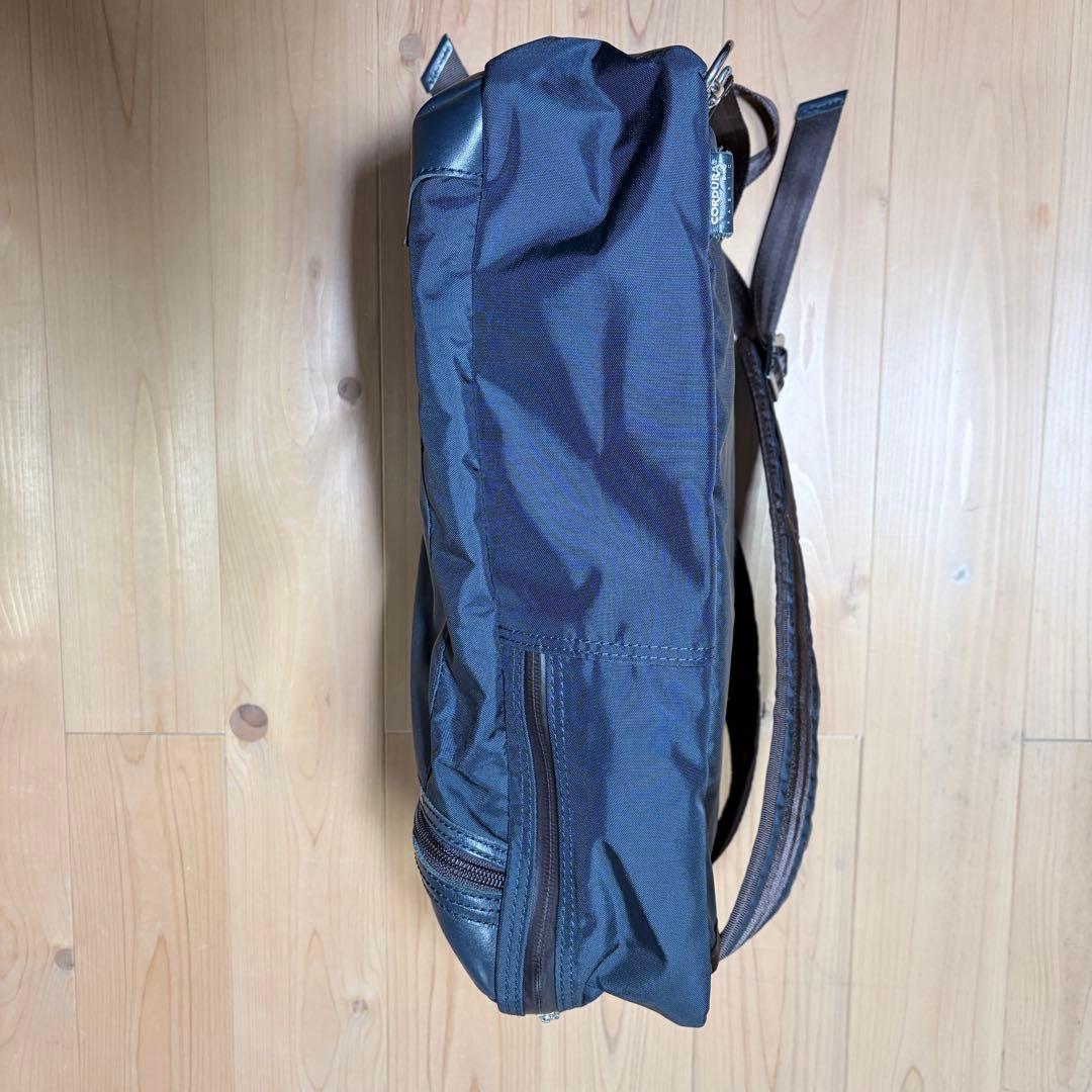 マスターピース STREAM 2wayブリーフケース　ネイビー　美品