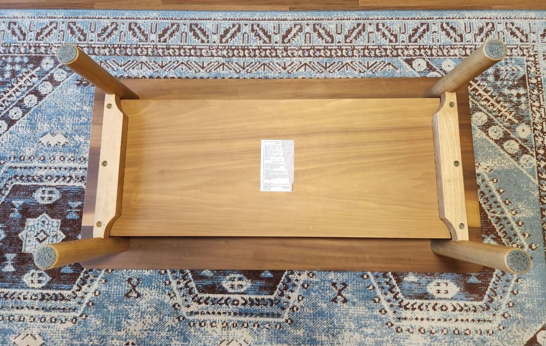 木製センターテーブル・ライトブラウン