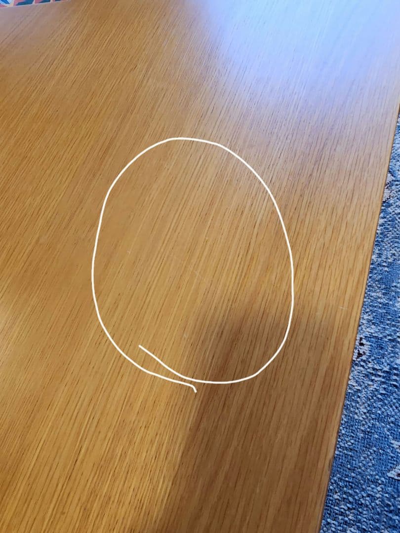 木製センターテーブル・ライトブラウン