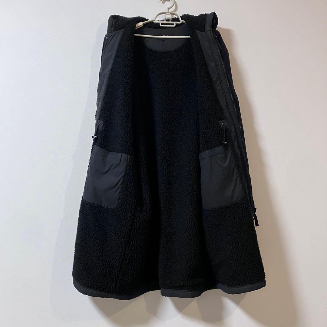 23区SPORT ベンチコート 裏ボア 黒 ブラック