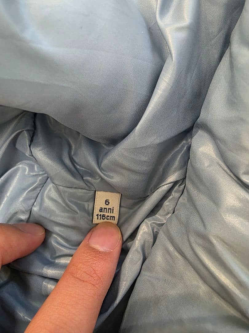 モンクレール　キッズ　ダウン　ダウンジャケット　116センチ　美品