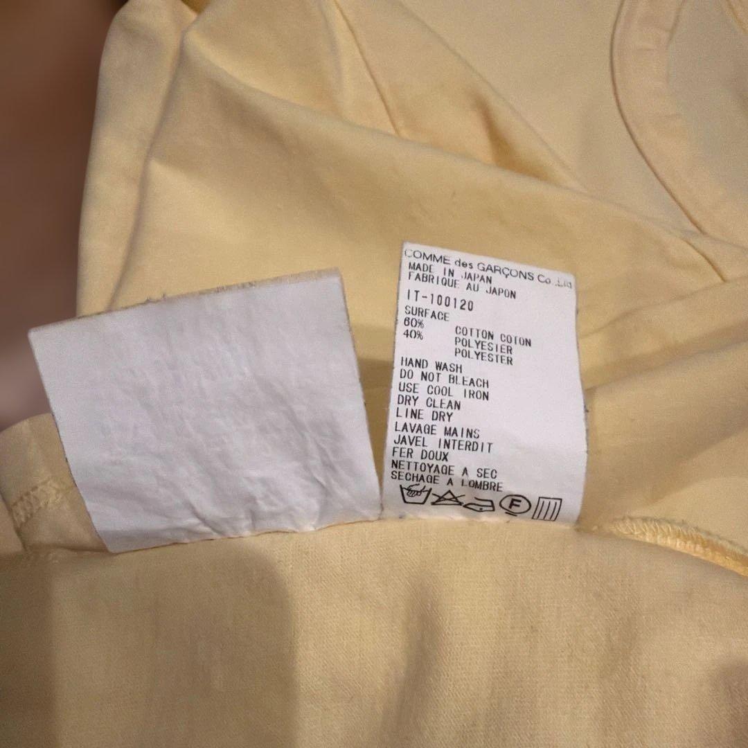 コムデギャルソンオムオム　Tシャツ　刺繍