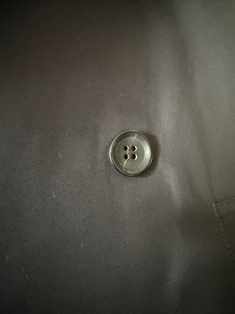 イエナ　トレンチロングコート 36 ネイビー 2025春発売