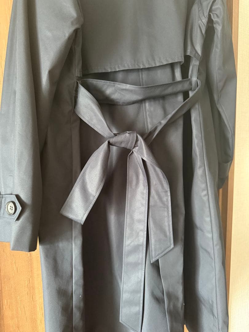 イエナ　トレンチロングコート 36 ネイビー 2025春発売