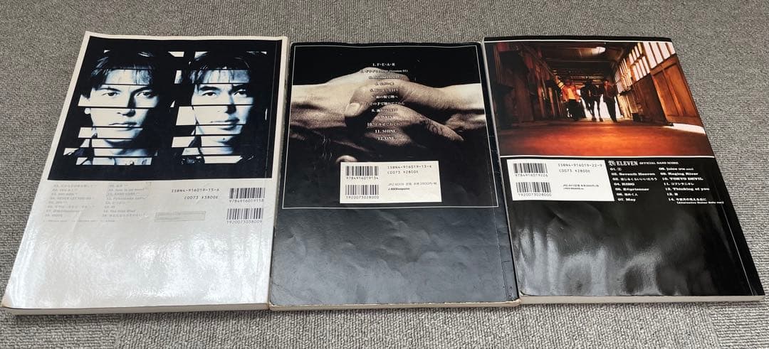 B’zバンドスコア Pleasure Treasure Mixture 5冊