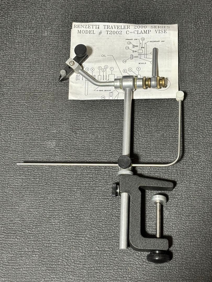 Renzetti Traveler クランプバイス・マテリアル・ツール一式