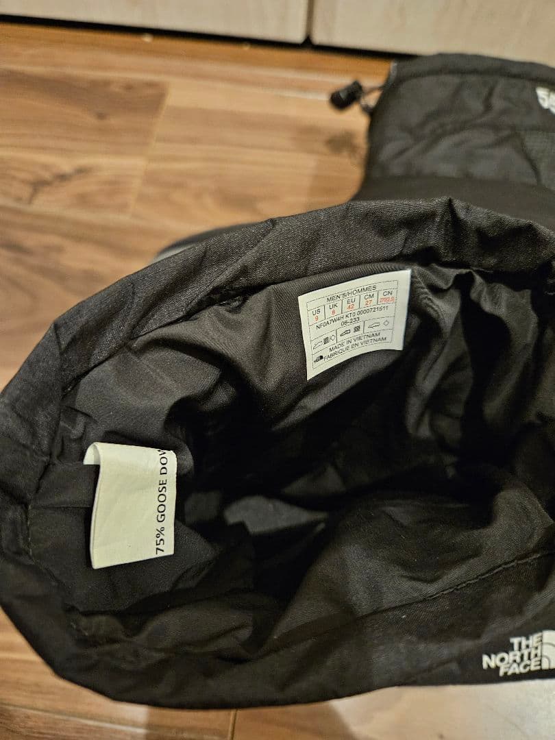 koukichi　THE NORTH FACE 550 ブラックブーツ