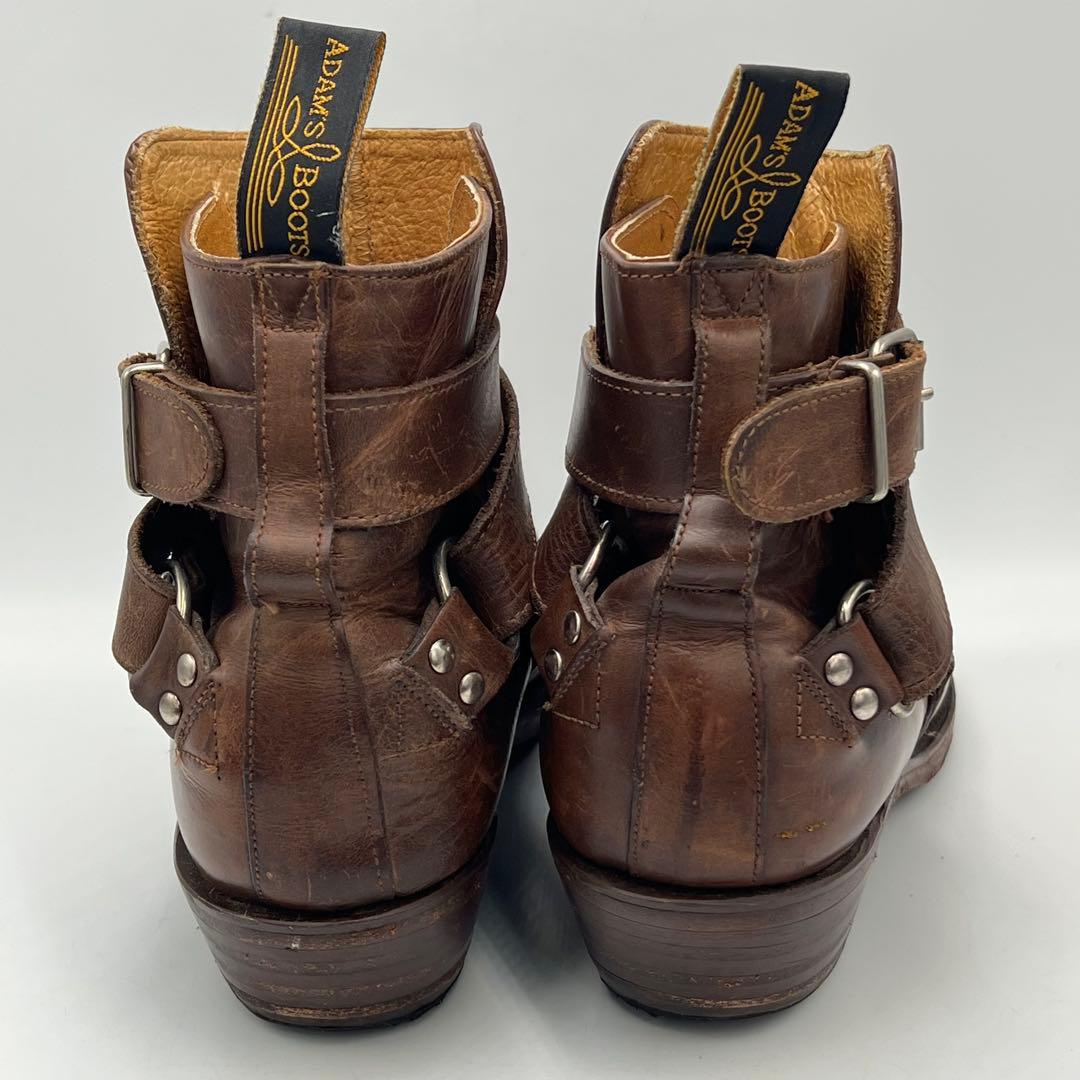 メキシコ製　アダムスブーツ　リングウエスタンブーツ　9ハーフ 27.5〜28