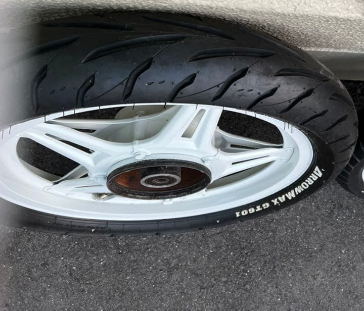 CB250T ホーク　バブ　コムスター　ホイール　当時物　旧車　cb400t