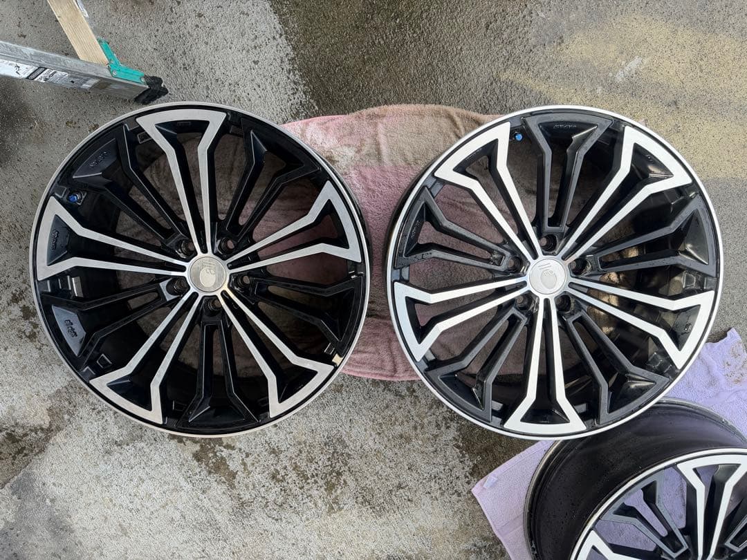 アルファード　ベルファイア　20インチ　エンケイアルミホイール　オールエイト4本