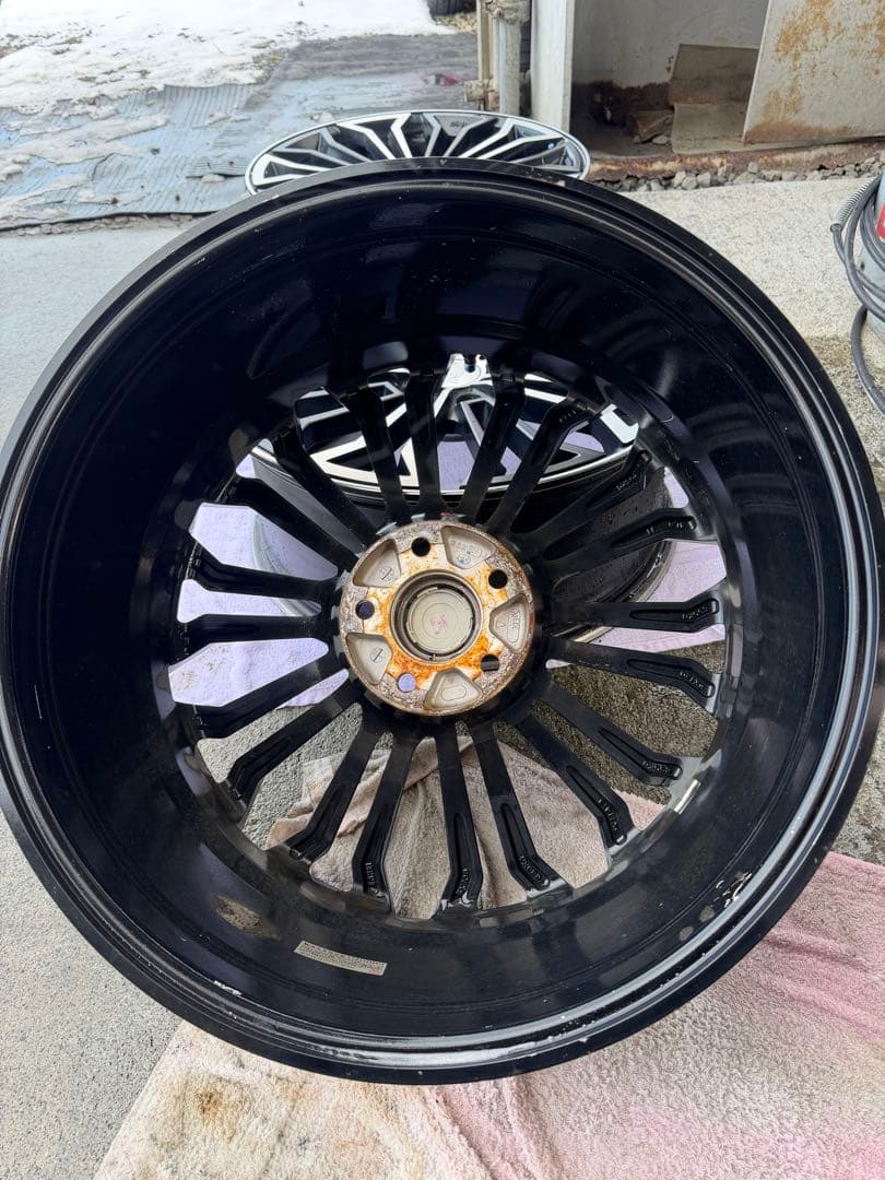 アルファード　ベルファイア　20インチ　エンケイアルミホイール　オールエイト4本