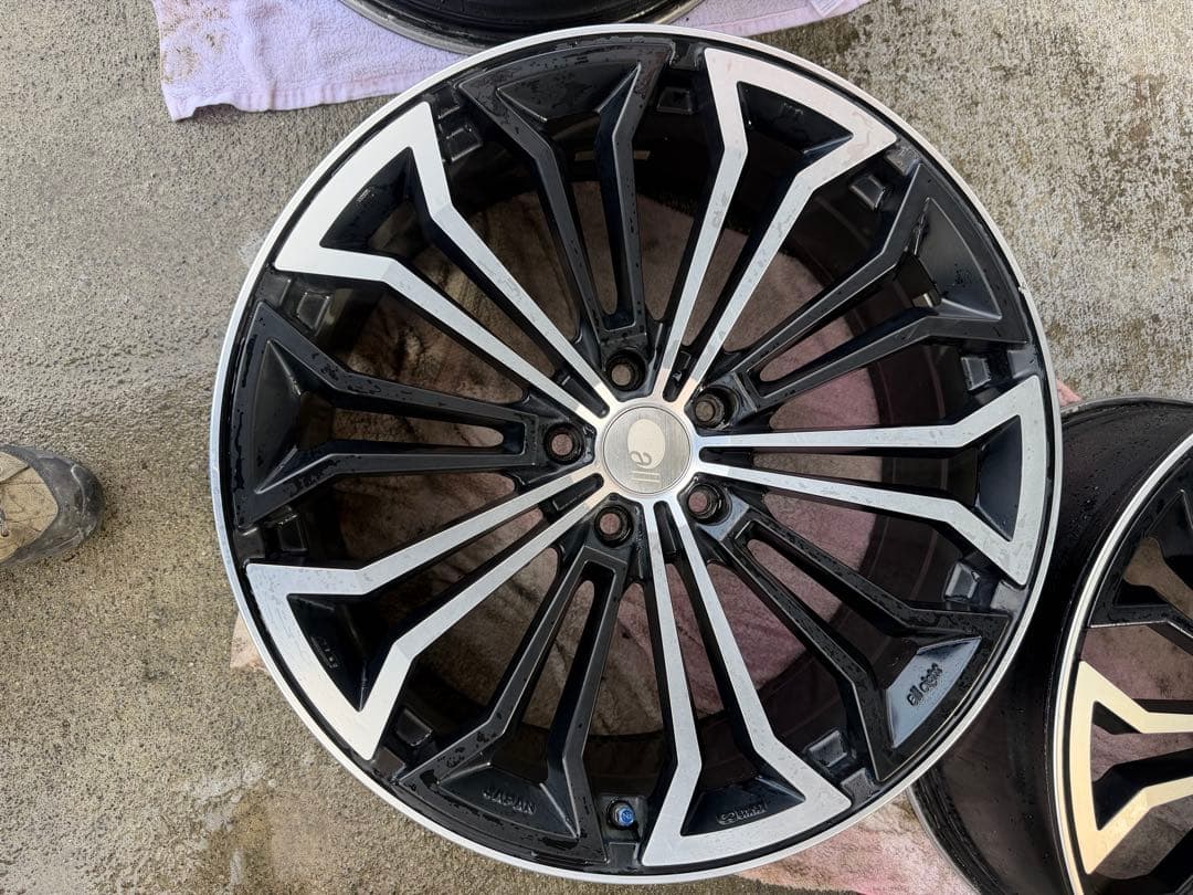 アルファード　ベルファイア　20インチ　エンケイアルミホイール　オールエイト4本