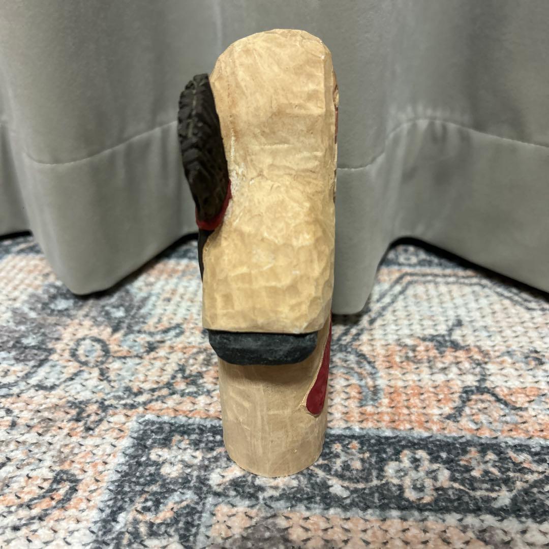 you-kon@　木製サンタクロース 置物 アンティーク雑貨