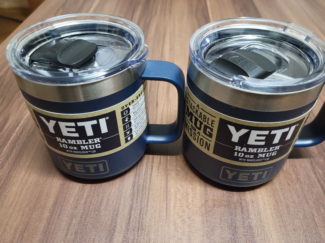 新品未使用 YETI Rambler 10oz Mug ネイビー