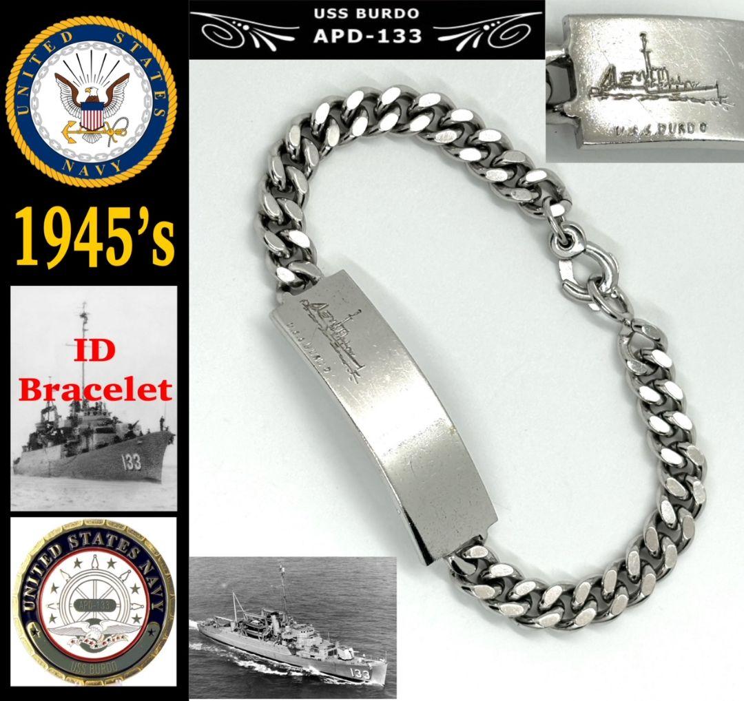 ナ*オ様 1945’s★アメリカ海軍★USS BURDO ★WW2・ミリタリーブ
