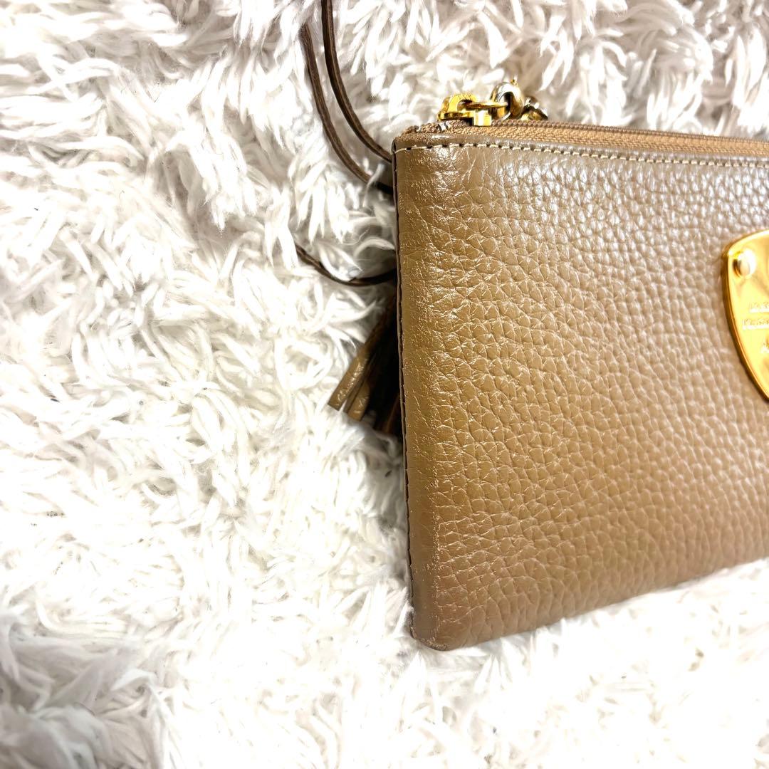 アタオ ATAO トープ 長財布 リモ　タッセル