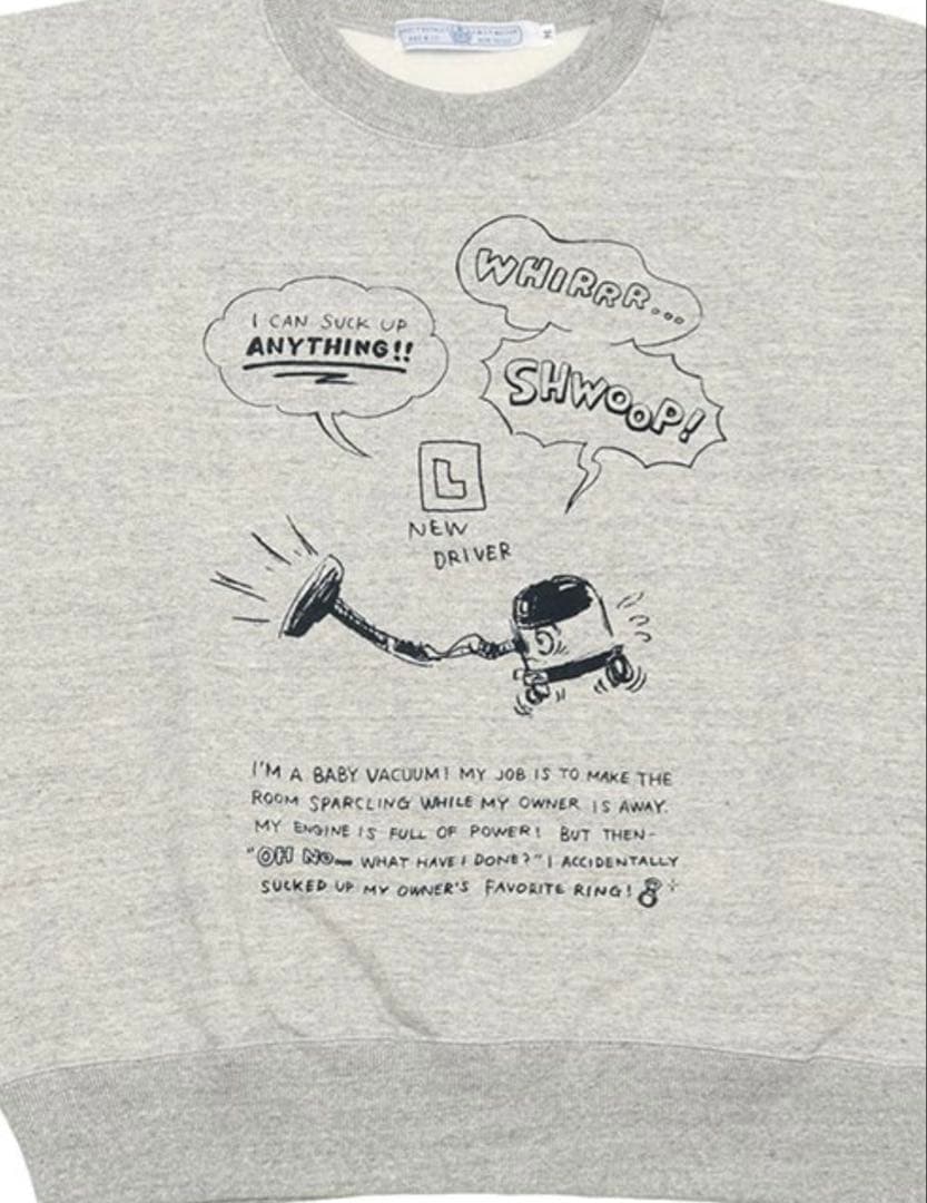 R&D.M.Co-☆今期新品未使用VACUUM BOY SWEAT SHIRT