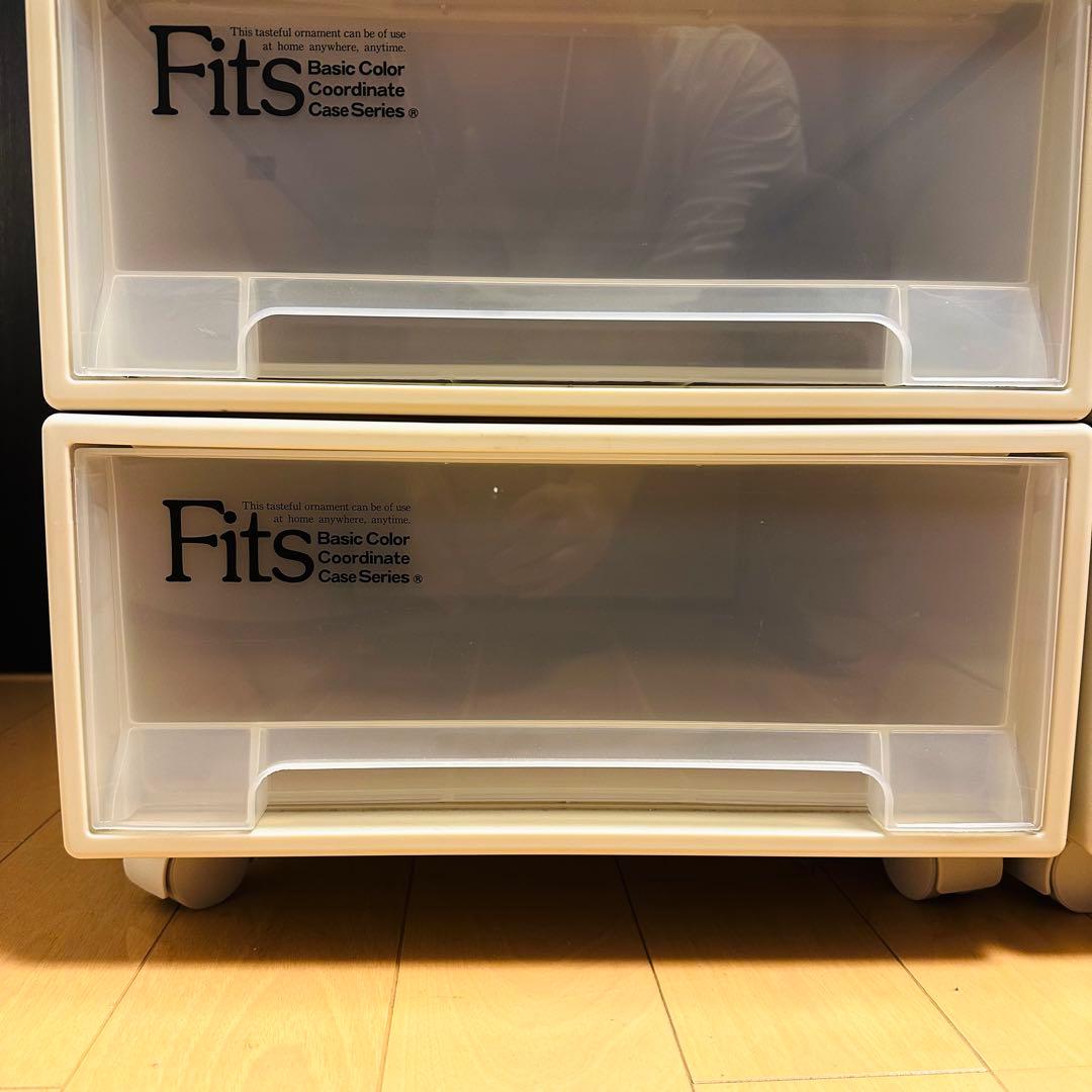 お引き取り《8個セット》Fits 衣装ケース　クローゼット M-53