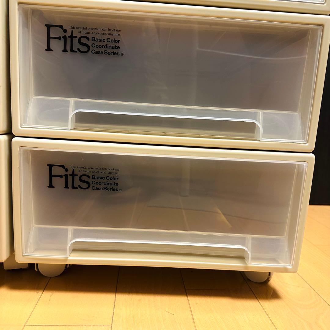 お引き取り《8個セット》Fits 衣装ケース　クローゼット M-53