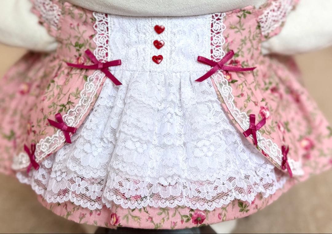 ラボット服　ロリータ風2着組セット　LOVOT ラボットハンドメイド