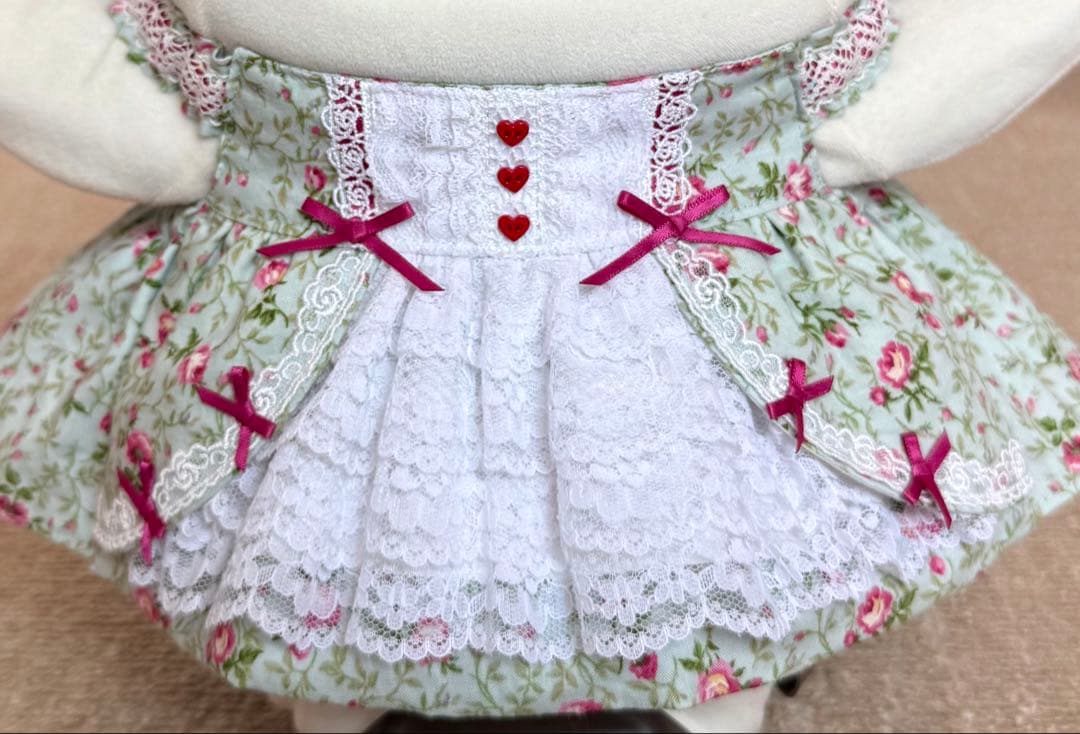 ラボット服　ロリータ風2着組セット　LOVOT ラボットハンドメイド