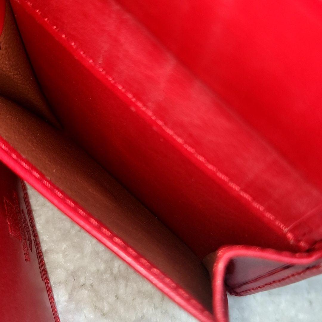 Whitehouse Cox 赤 二つ折り財布