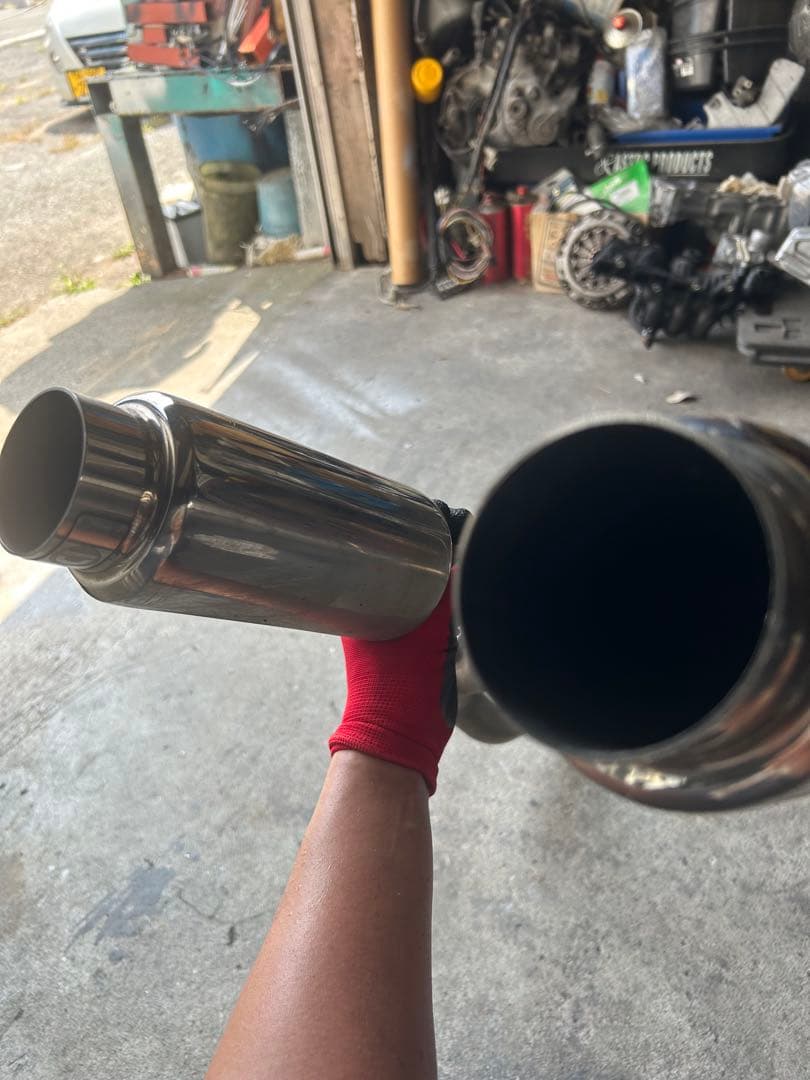 L880Kコペン　Dスポーツマフラー　リアピースのみ