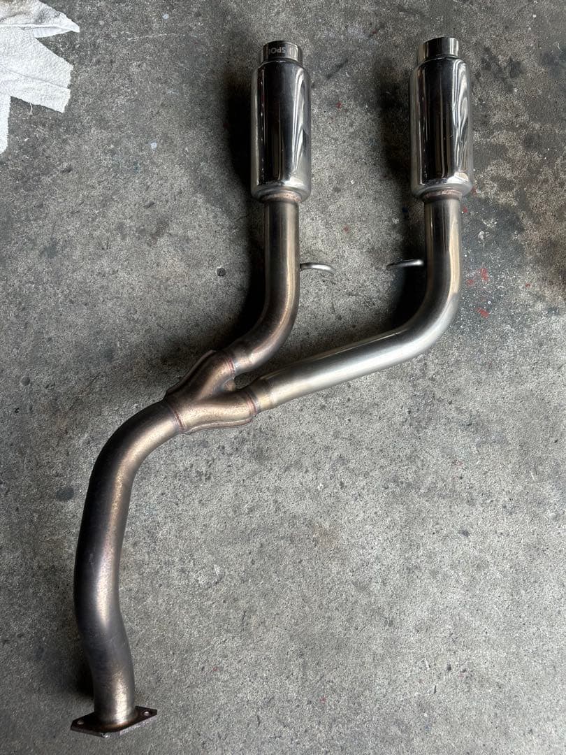 L880Kコペン　Dスポーツマフラー　リアピースのみ