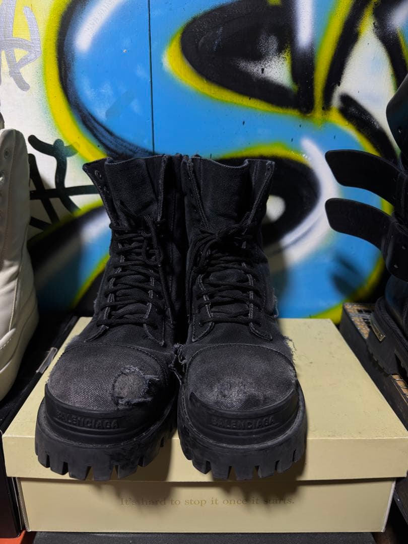 ☺*︎様 balenciaga strike boots ストライクブーツ