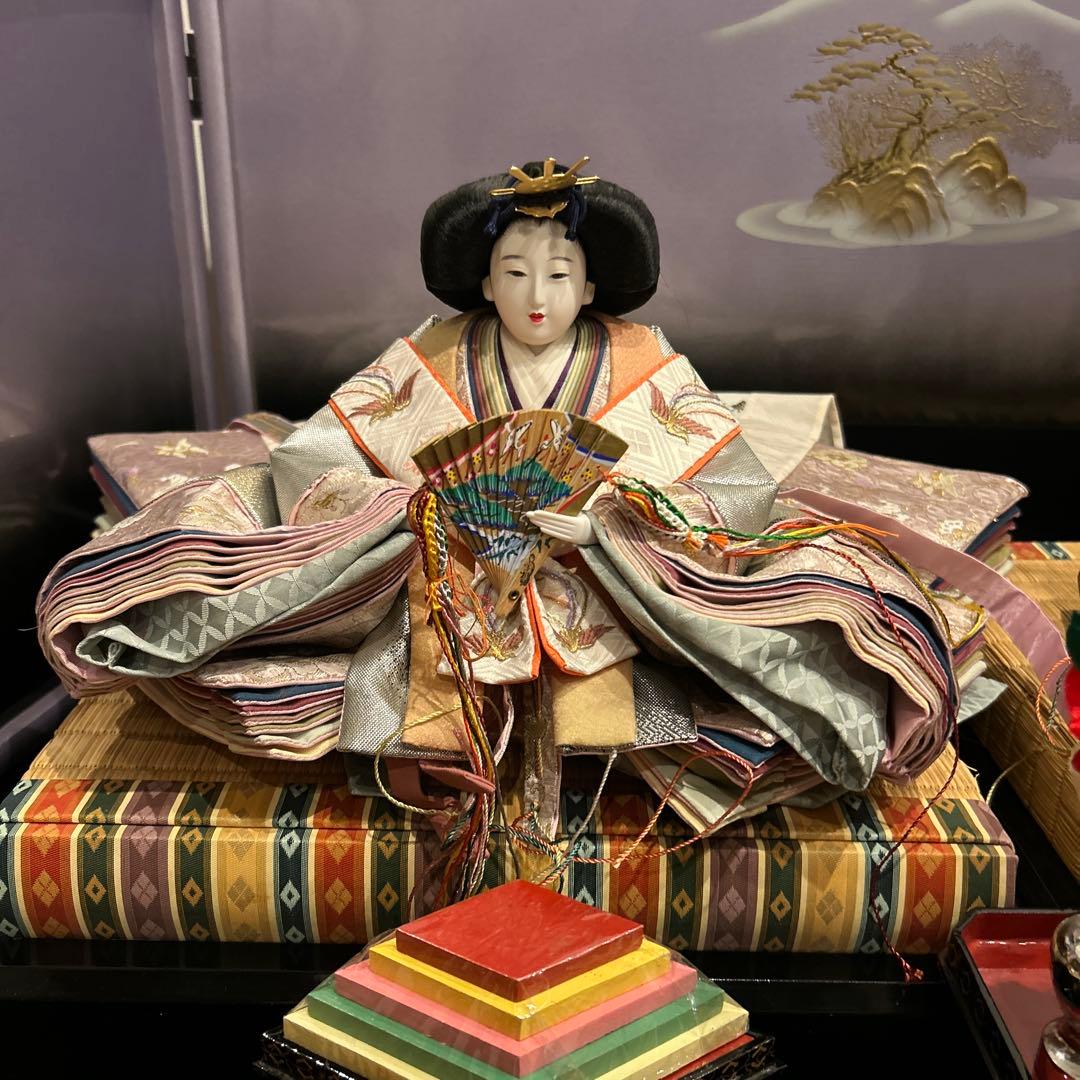 雛人形（親王）　台2つ