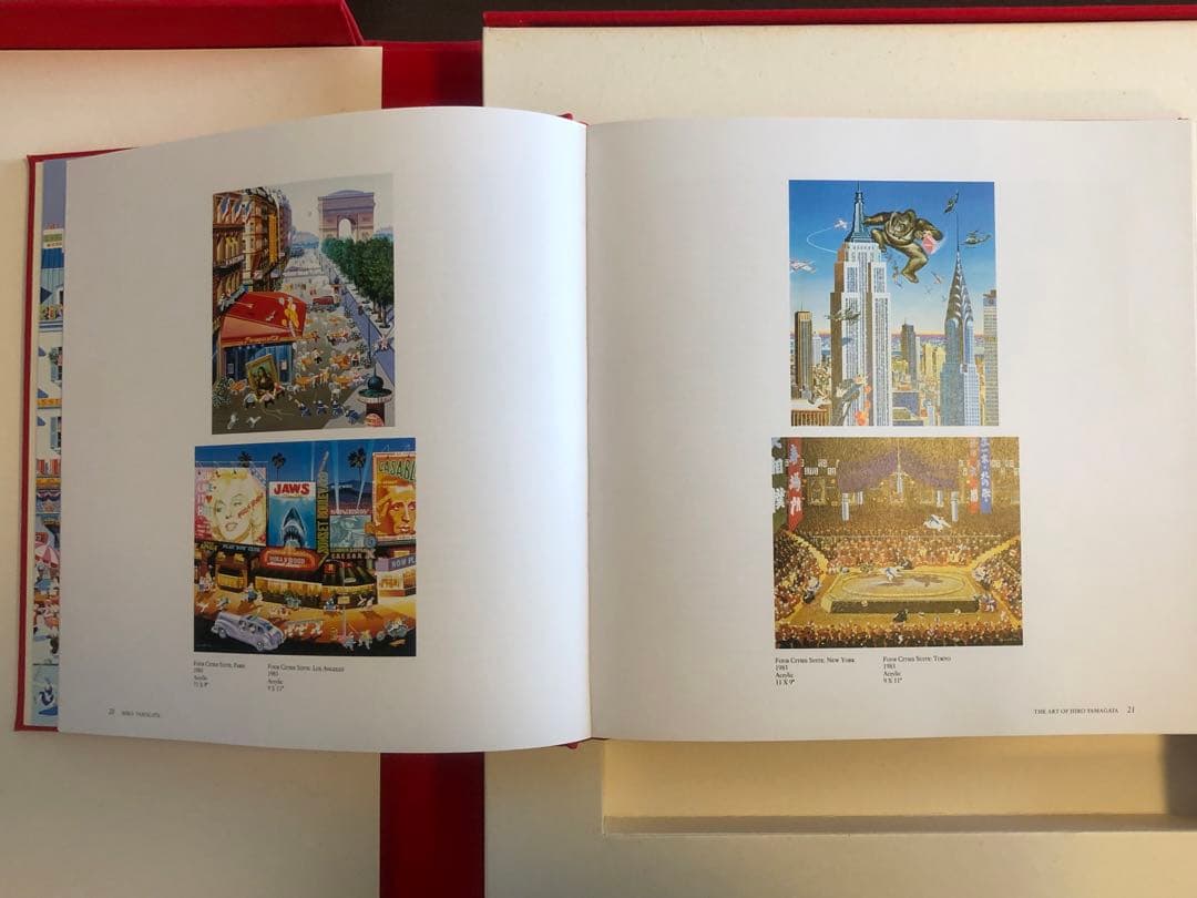 YAMAGATA アートブック 赤