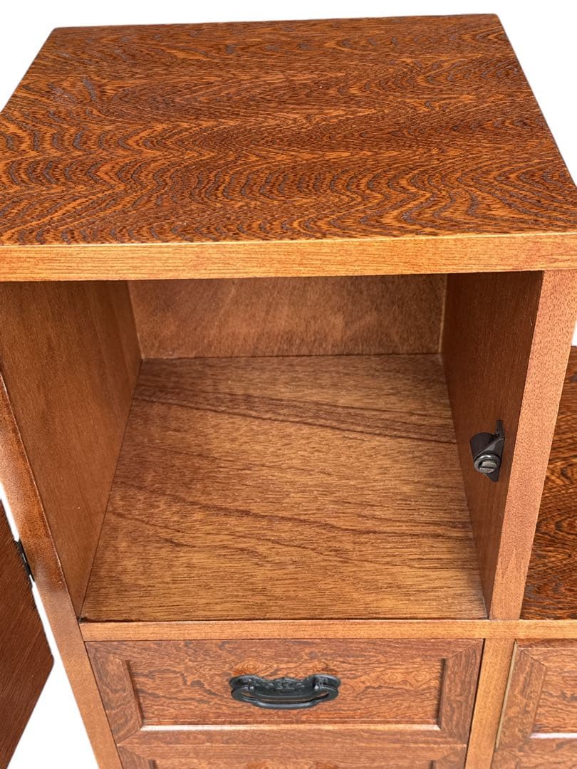 民芸調 階段箪笥 右下がり　アンティーク